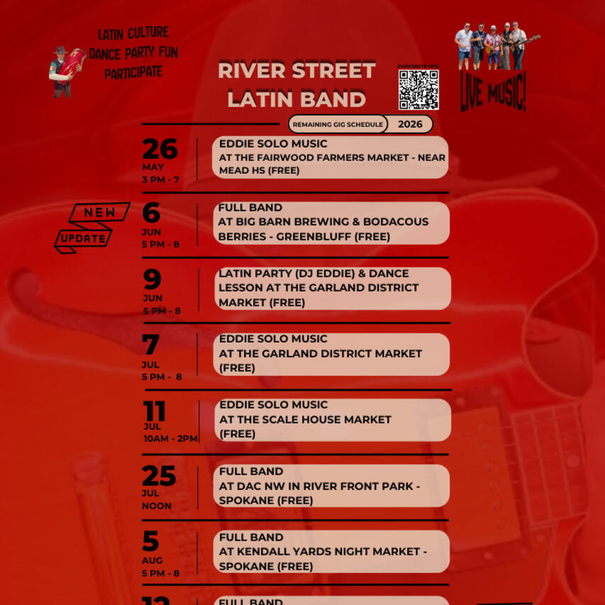 2026 Gig Calendar
